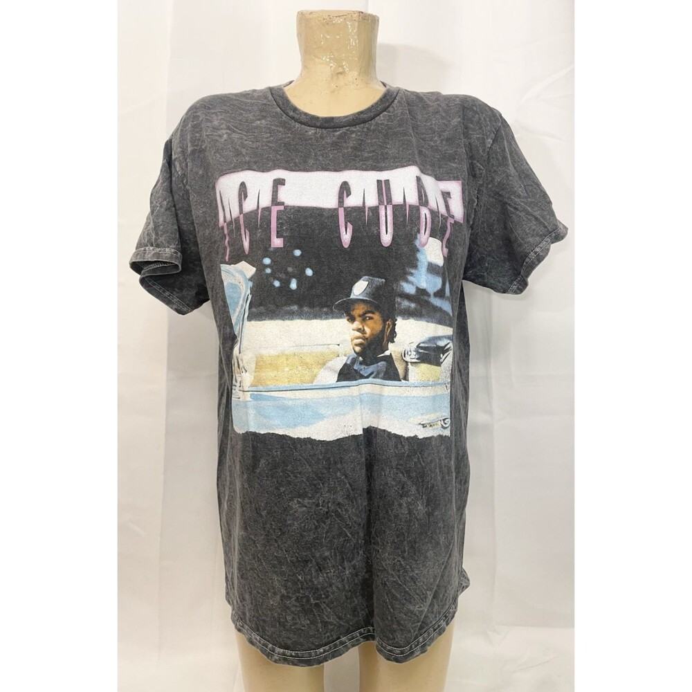 Rare ICE CUBE T Tee Shirt Size L Large 42" Hip Hop Rap Music Y2K Hard To Find